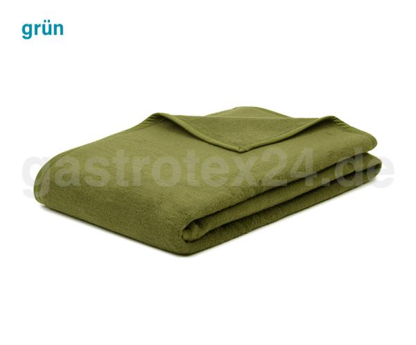 Wohndecke "Arizona" 150/200 cm - Mischgewebe - pflegeleicht - 450 gr/qm - Farbe: grün